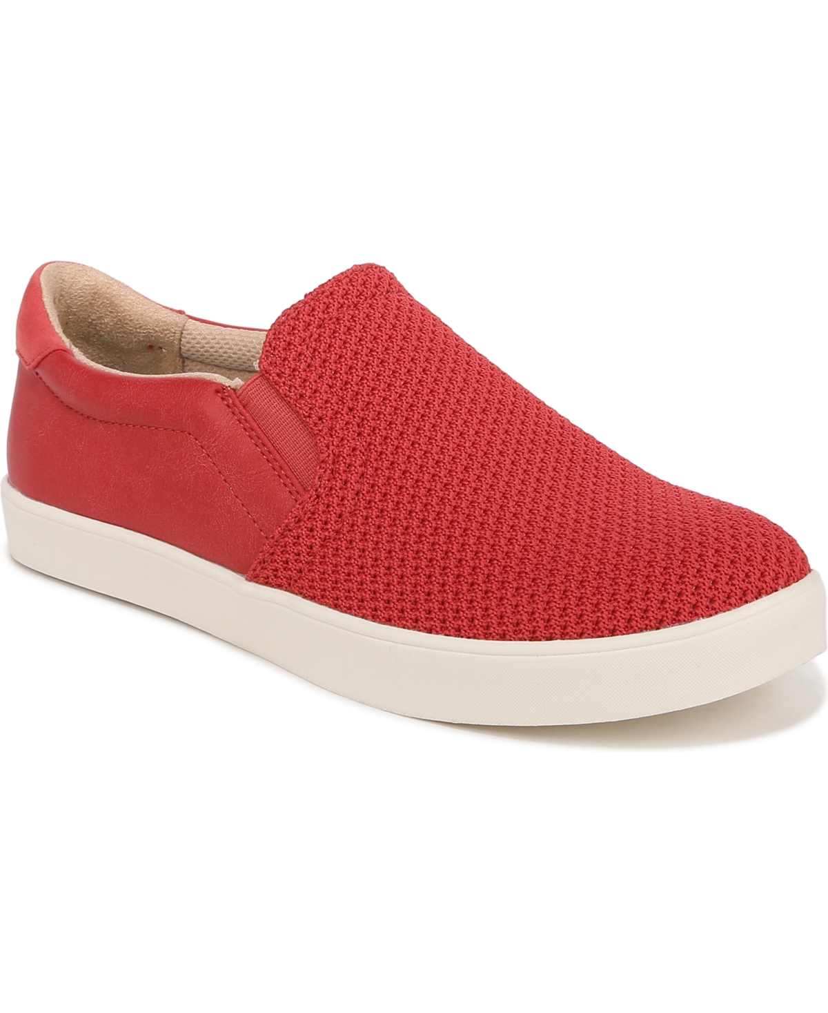 Dr. Scholl's Women's Madison Mesh Slip-on Sneakers In Heritage Red Fabric