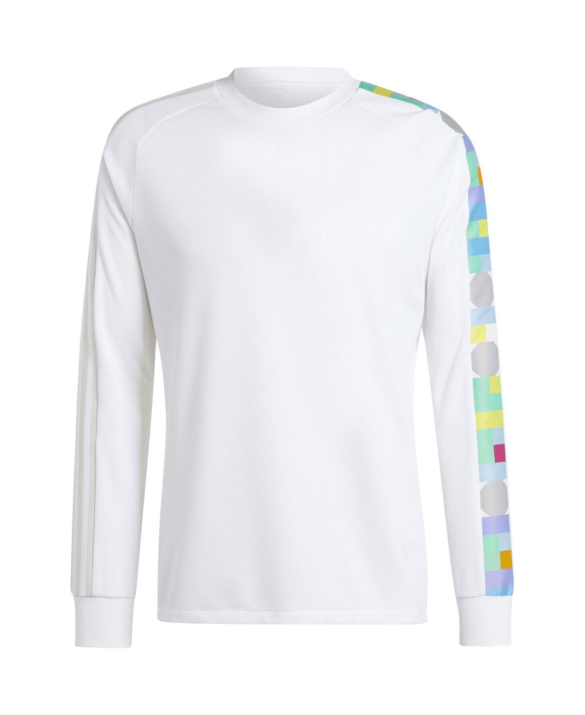 Men's adidasPeter Saville x Manchester United Long Sleeve Jersey - White