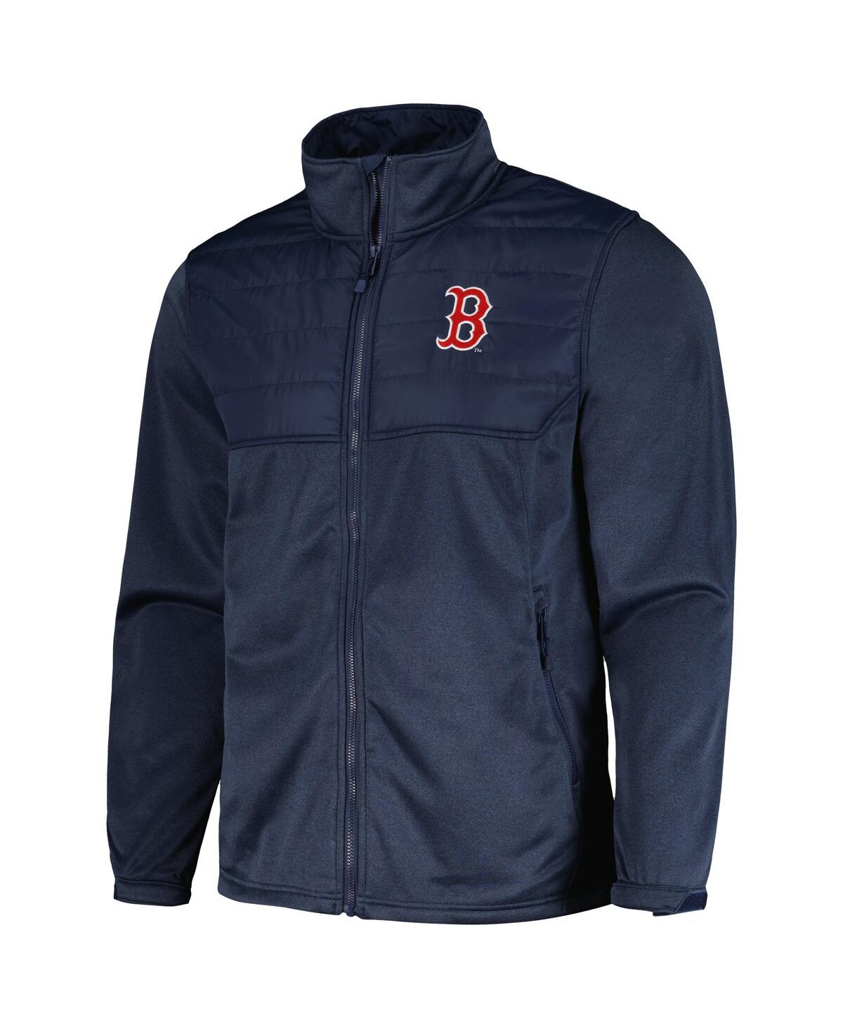 Shop Dunbrooke Men's  Heather Navy Boston Red Sox Explorer Full-zip Jacket