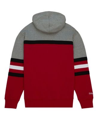 Men's Red Oklahoma Sooners Head Coach Pullover Hoodie