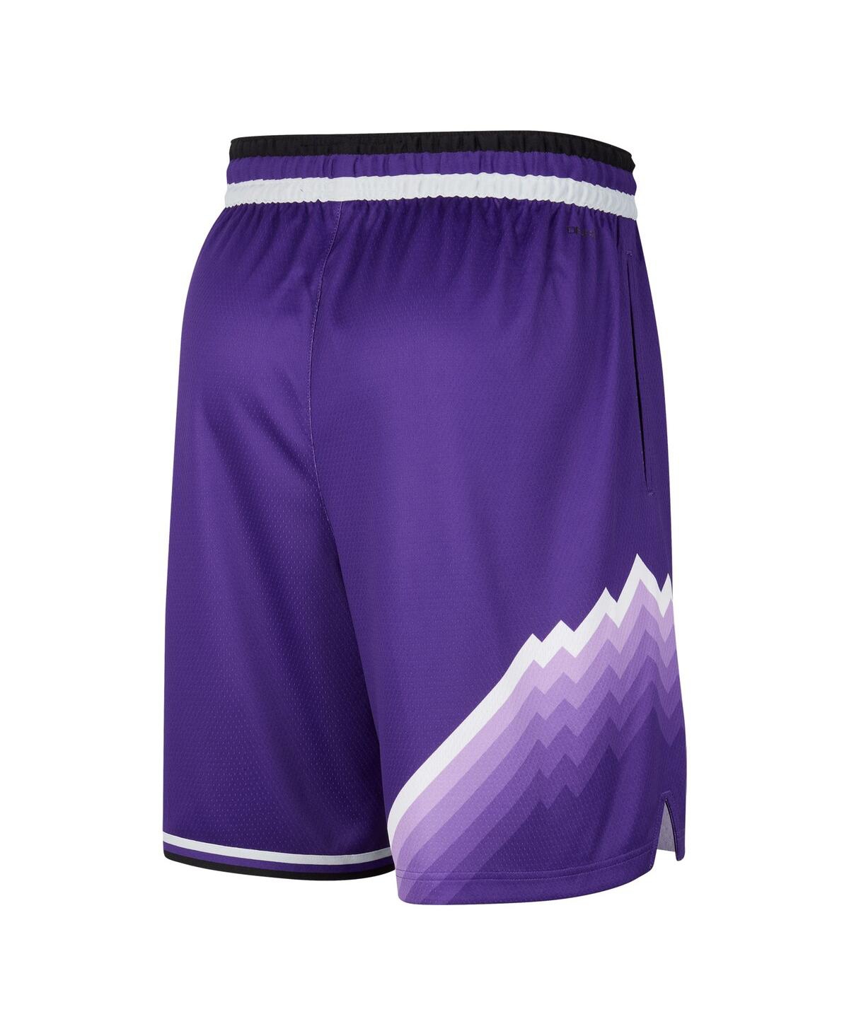 Shop Nike Men's  Purple Utah Jazz 2023/24 City Edition Swingman Shorts