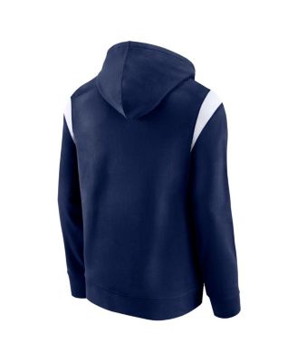 Men's Navy Penn State Nittany Lions Gym Rat Pullover Hoodie