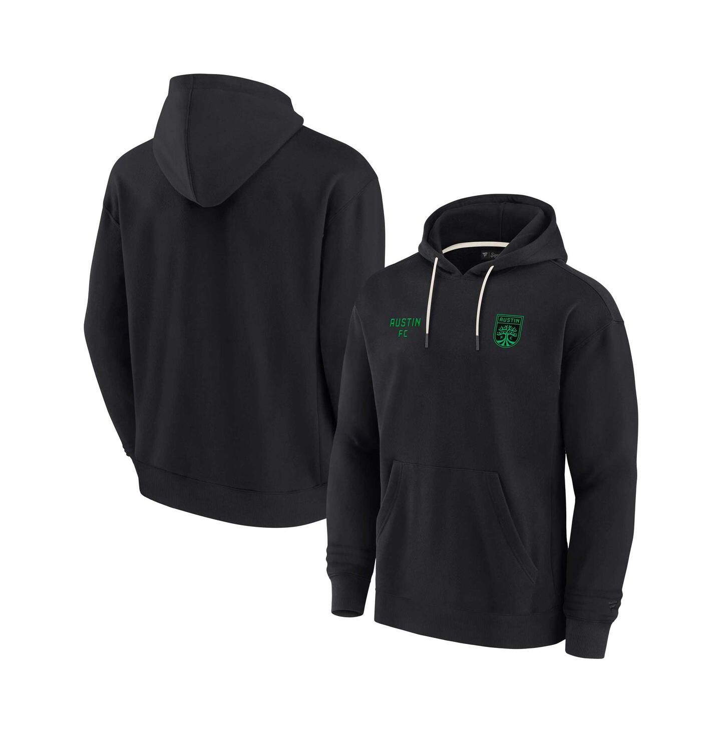 Худи Fanatics Signature Black Austin FC Super Soft Fleece Pullover — фото 1