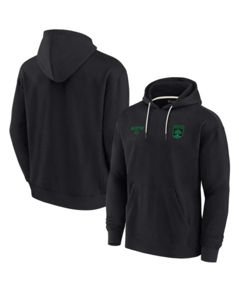 Худи Fanatics Signature Black Austin FC Super Soft Fleece Pullover