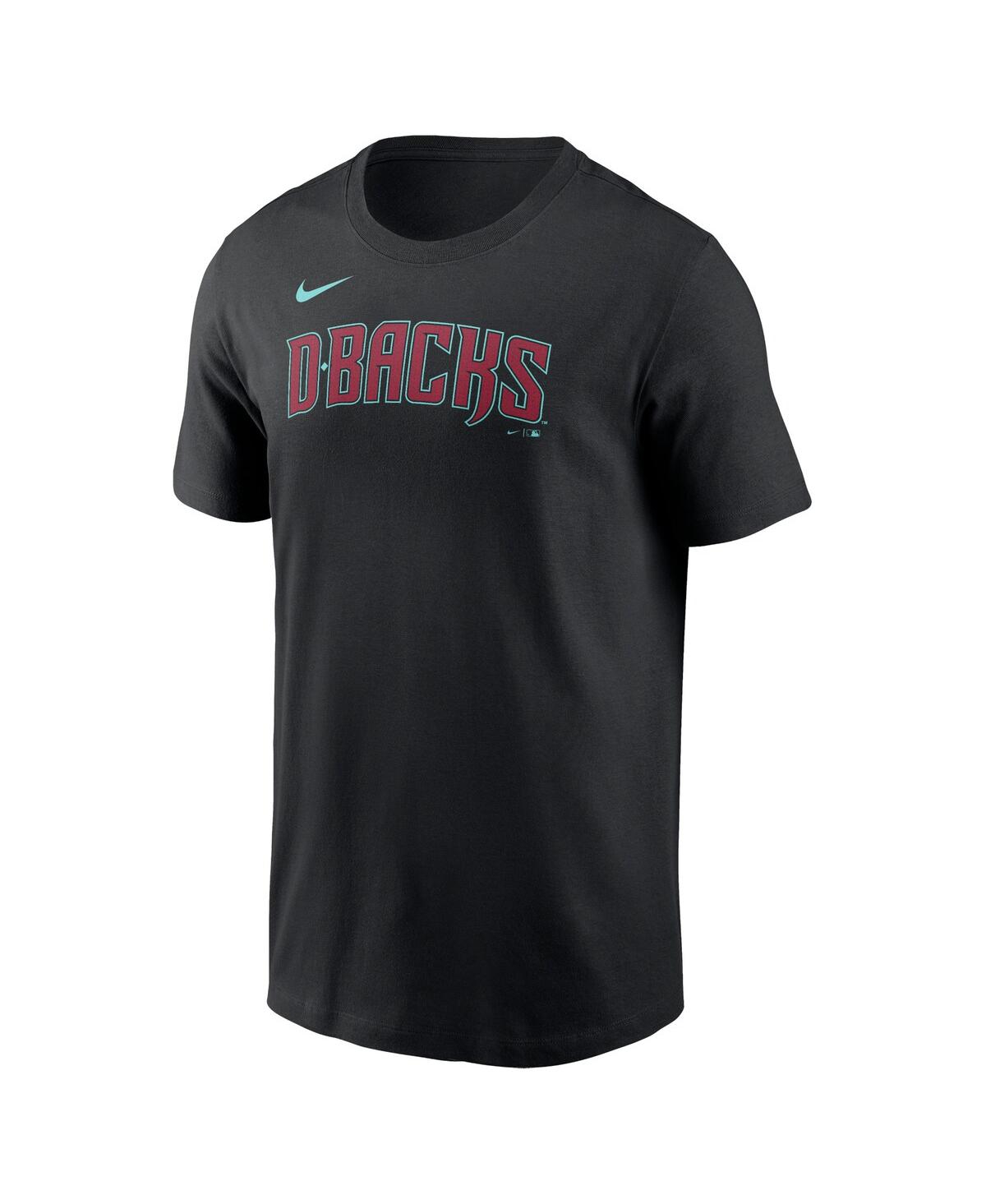 Men's NikeArizona Diamondbacks Wordmark T-shirt - Black