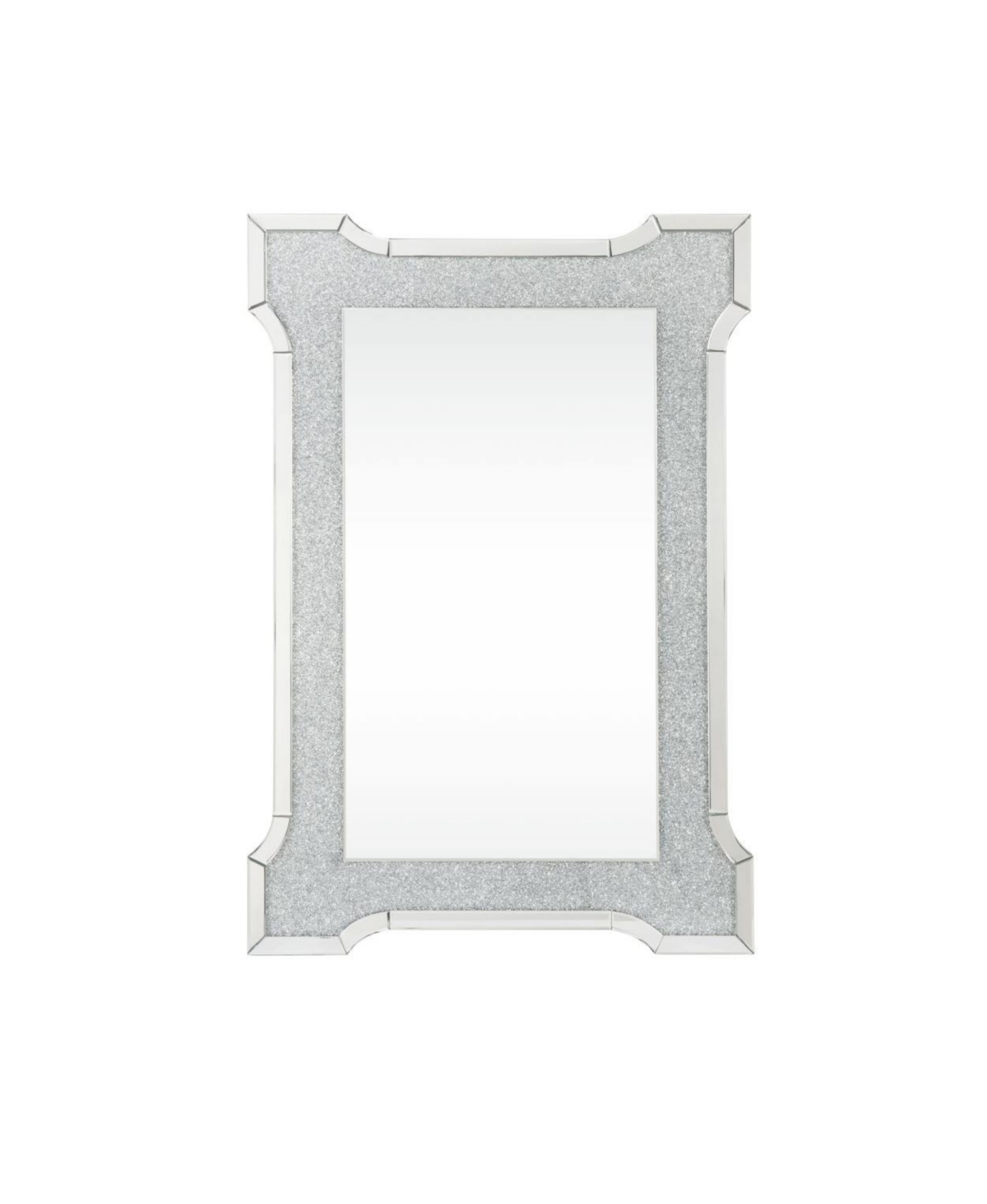 Nowles Wall Decor, Mirrored & Faux Stones - Silver