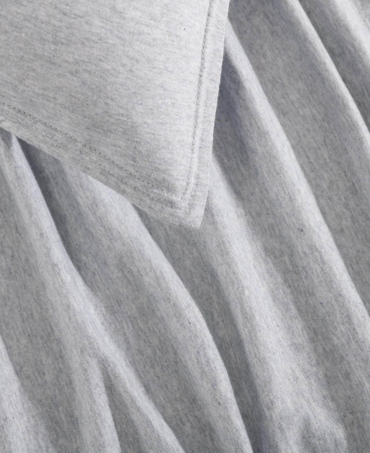 Calvin Klein Closeout!  Modern Cotton Melange Tencel Jersey 3 Piece Duvet Cover Set, King In White