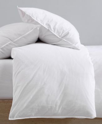 Washed Percale Cotton Solid 3 Piece Duvet Cover Set, Queen
