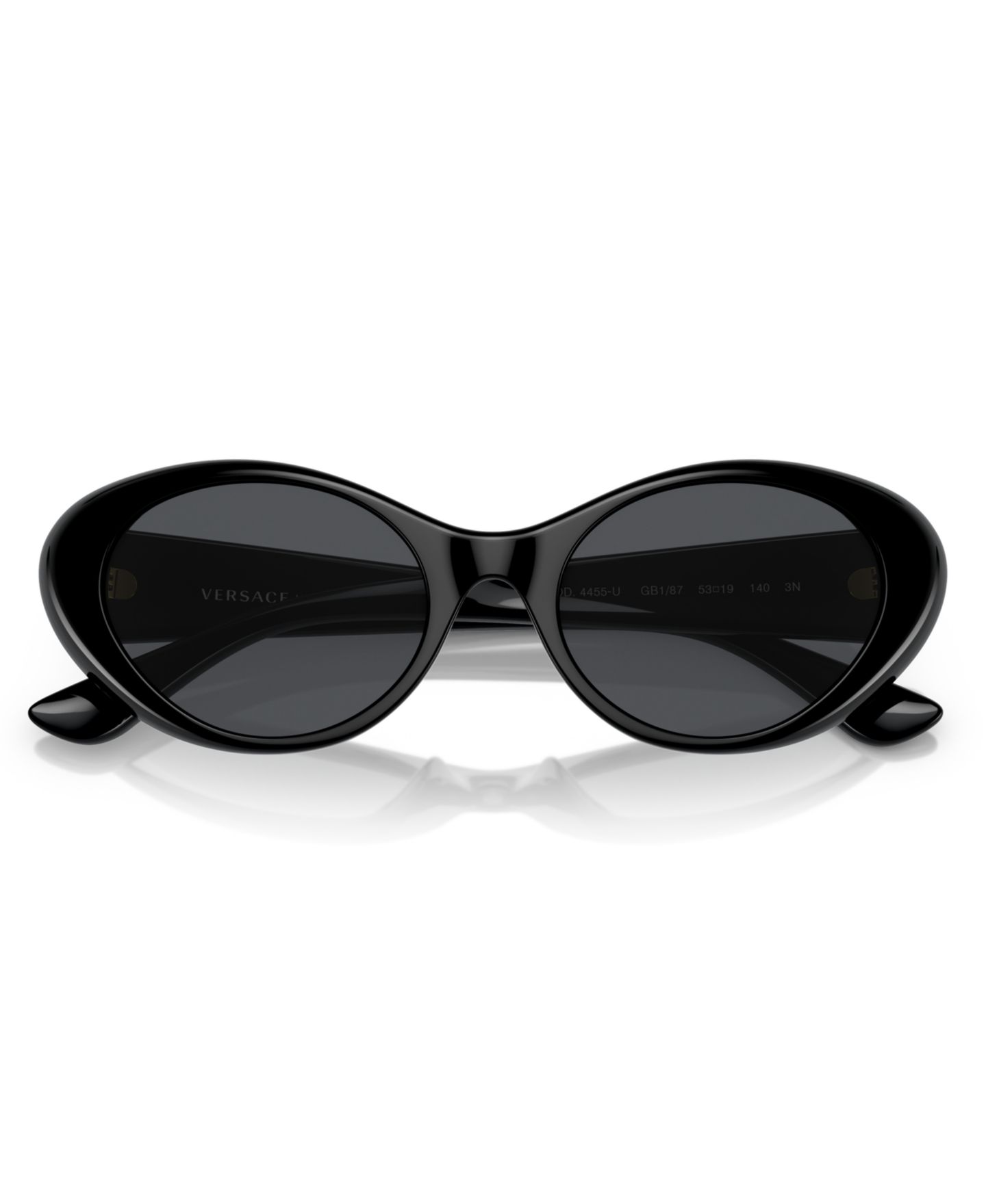 Женские солнцезащитные очки Versace Sunglasses VE4455U, цвет: Чёрный — фото 3