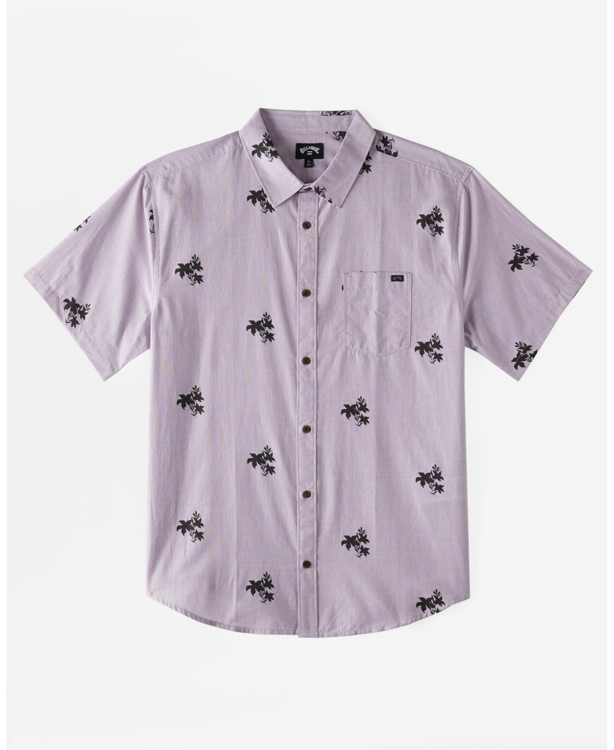 Men's Sundays Mini Short Sleeve Woven Shirt - Asphalt