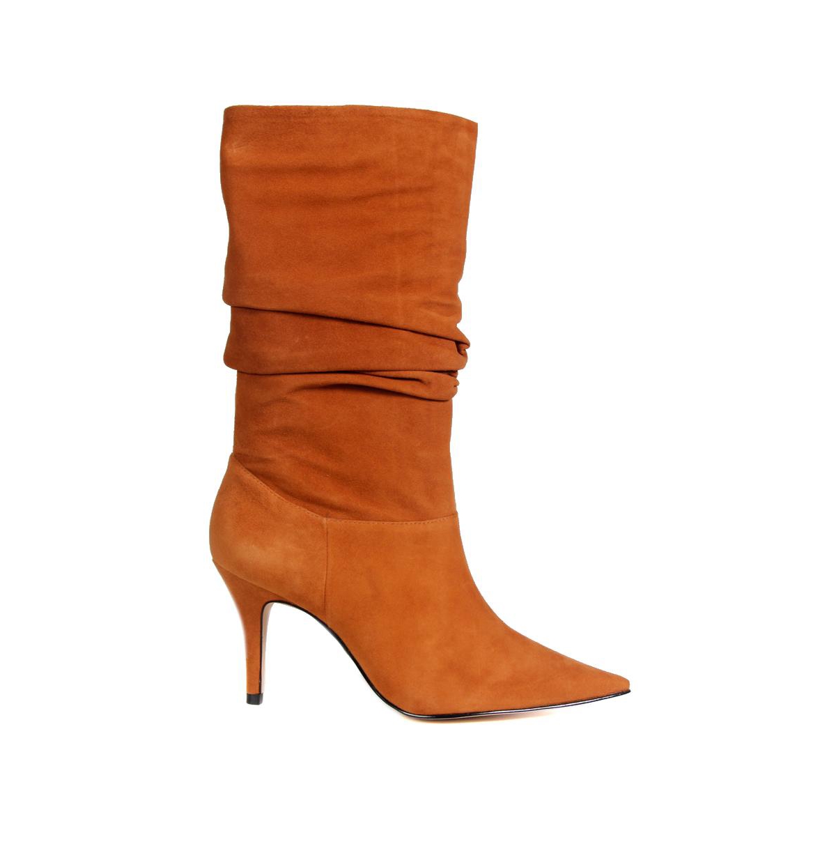 Shoes Women's Carmel Pointed-Toe Dress Boots - Caramel