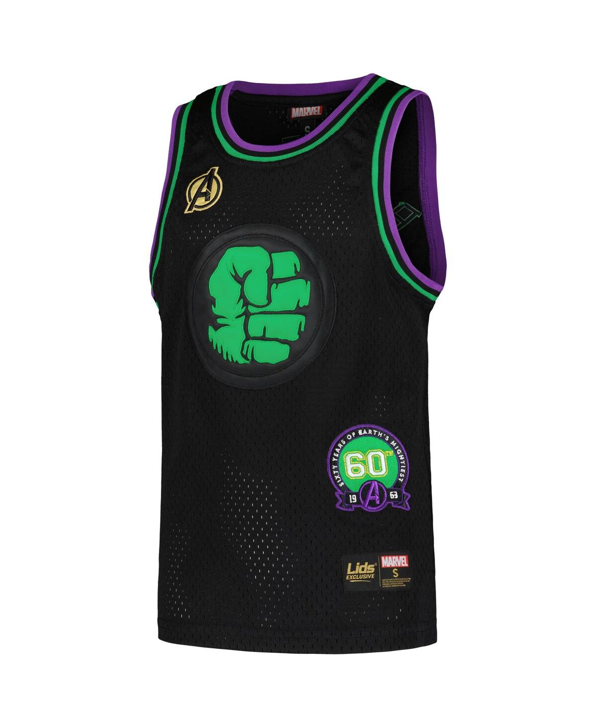Big BoysThe Hulk Marvel 60th Anniversary Basketball Jersey - Black