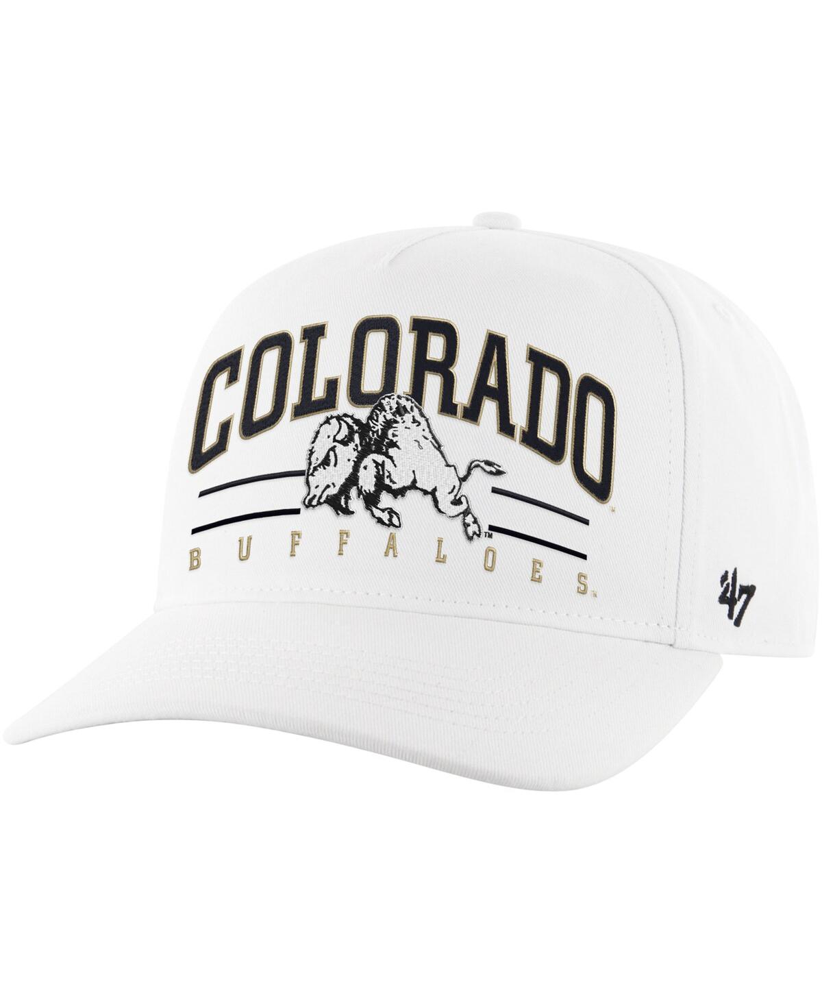 47 Brand Men's ' White Colorado Buffaloes Roscoe Hitch Adjustable Hat
