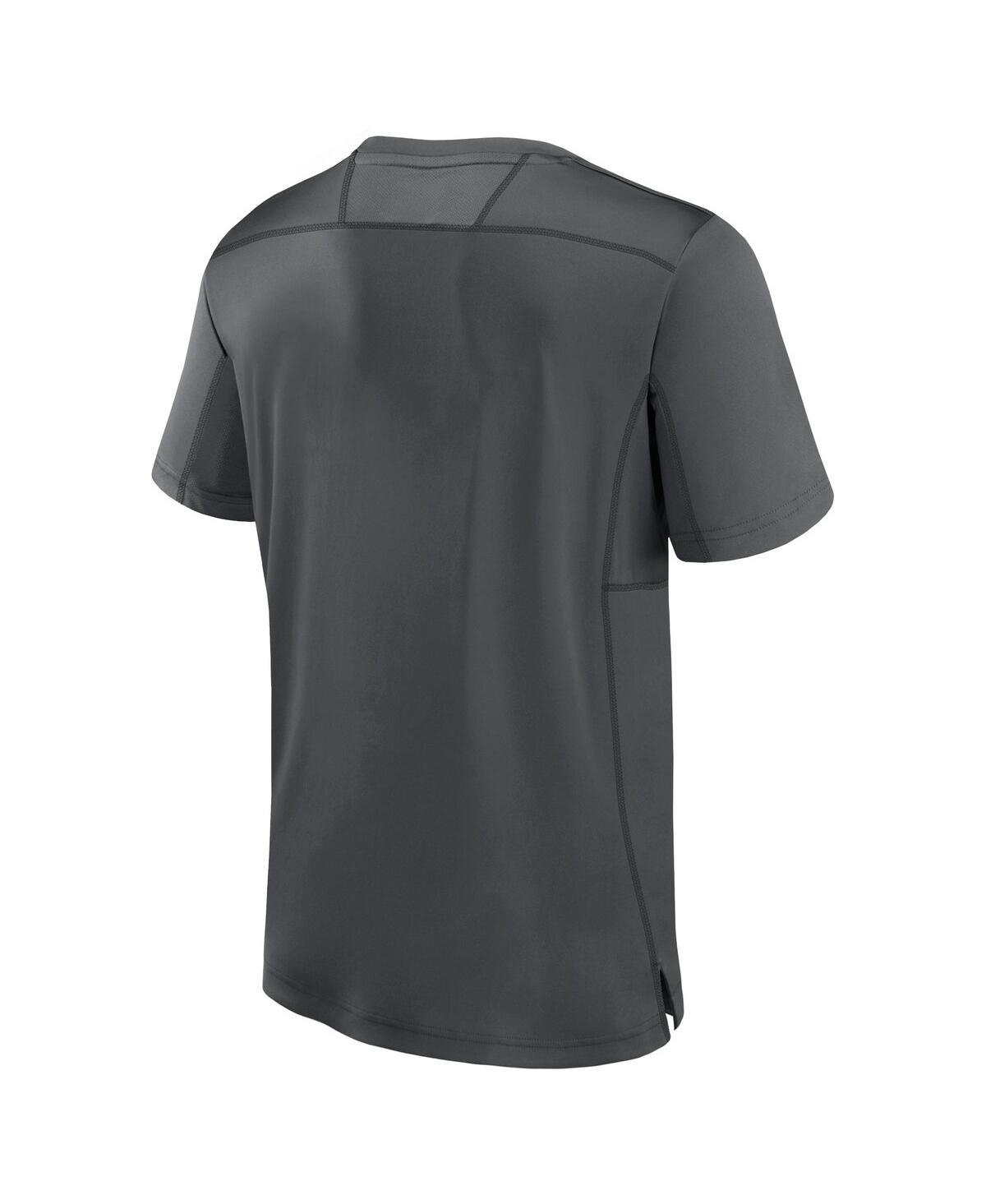 Fanatics Branded Charcoal Vegas Golden Knights 2024 Nhl Winter Classic Authentic Pro Tech T-shirt In Charcoal