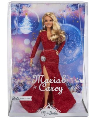 Photo 1 of Barbie Signature Mariah Carey Holiday Celebration Collector Doll in Glittery Gown
