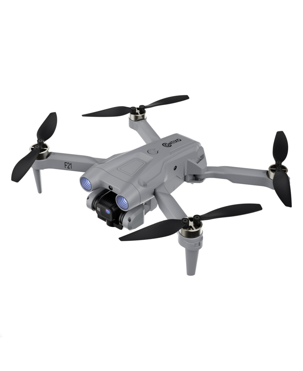 Contixo F21 Drone with 1080P Camera - Brushless Motor, Rc Foldable Quad copter Obstacle Avoidance, Follow Me, Altitude Hold, Headless Mode