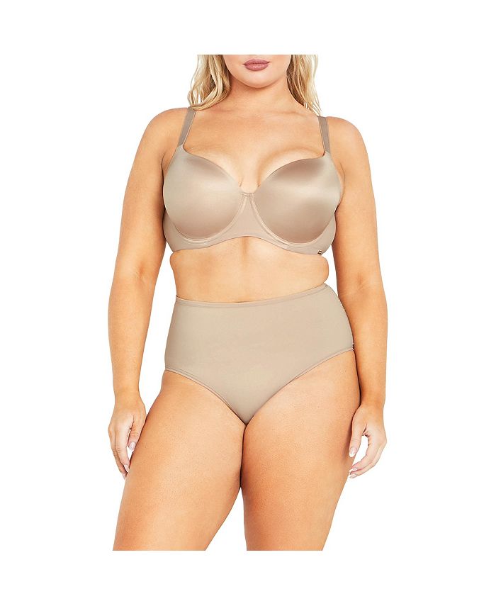 CITY CHIC Womens Smooth & Chic T-Shirt Bra - latte - Macy's