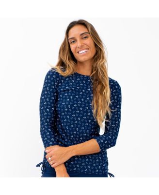 Women's 3/4 Sleeve Rash Guard UPF 50+ Margaux Swim Top