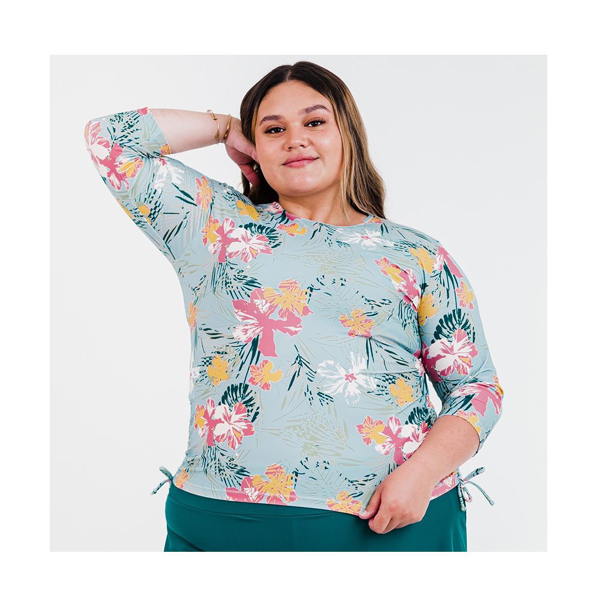 Calypsa Plus Size Margaux Swim Top
