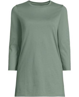Women's 3/4 Sleeve Cotton Supima Tunic