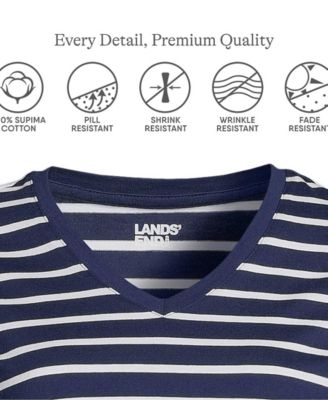 Women's Relaxed Supima Cotton V-Neck T-Shirt