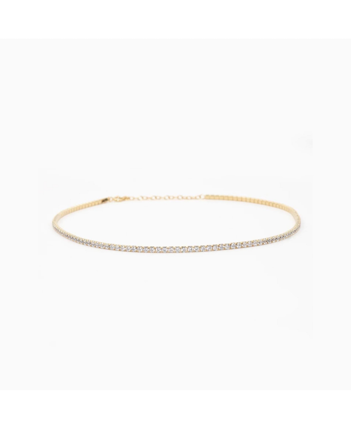 Cherie Tennis Necklace - Gold