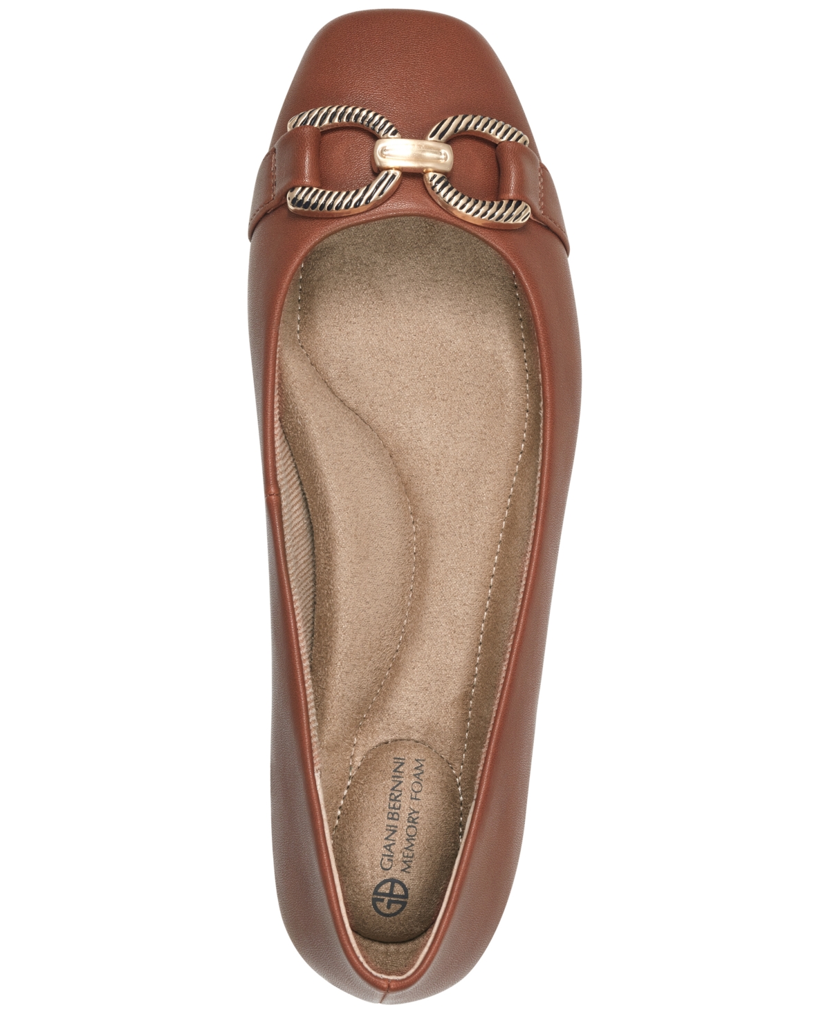 Giani Bernini Women's Brookee Memory Foam Ballet Flats, Created for Macy's