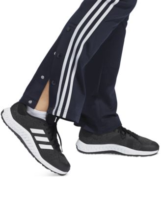 adidas Women's Quarter-Snap Tricot Open-Hem Pants - Macy's
