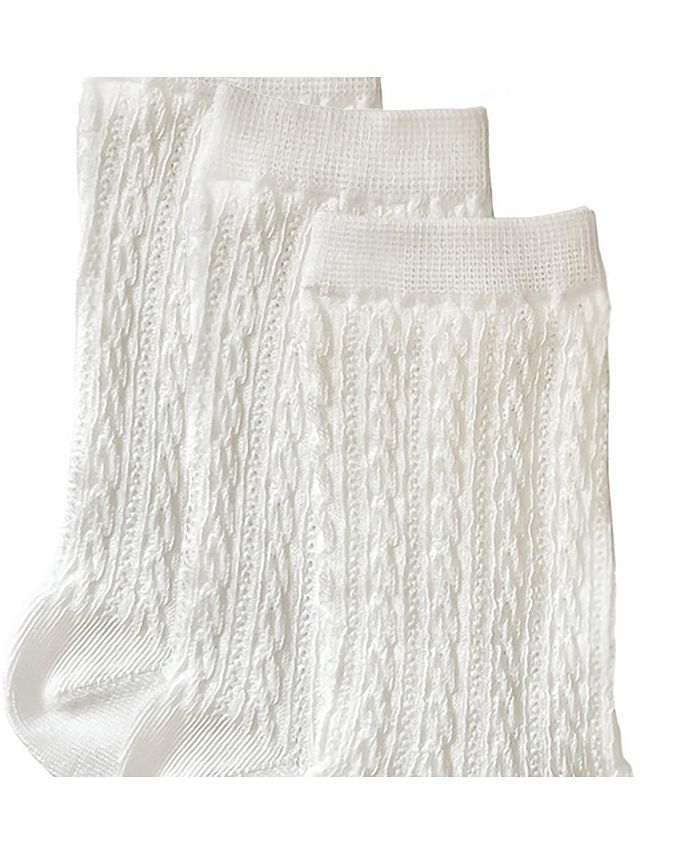 Stems Three Pack Cable Knit Crew Socks Macy's