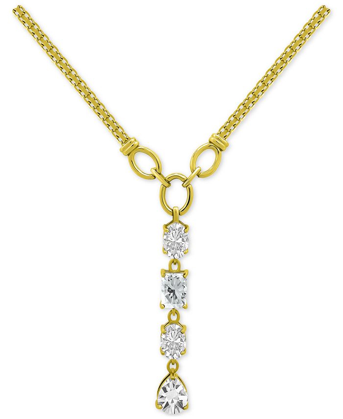 Macys lariat necklace top