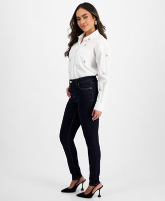 Petite Skinny-Leg Denim Jeans, Created for Macy's