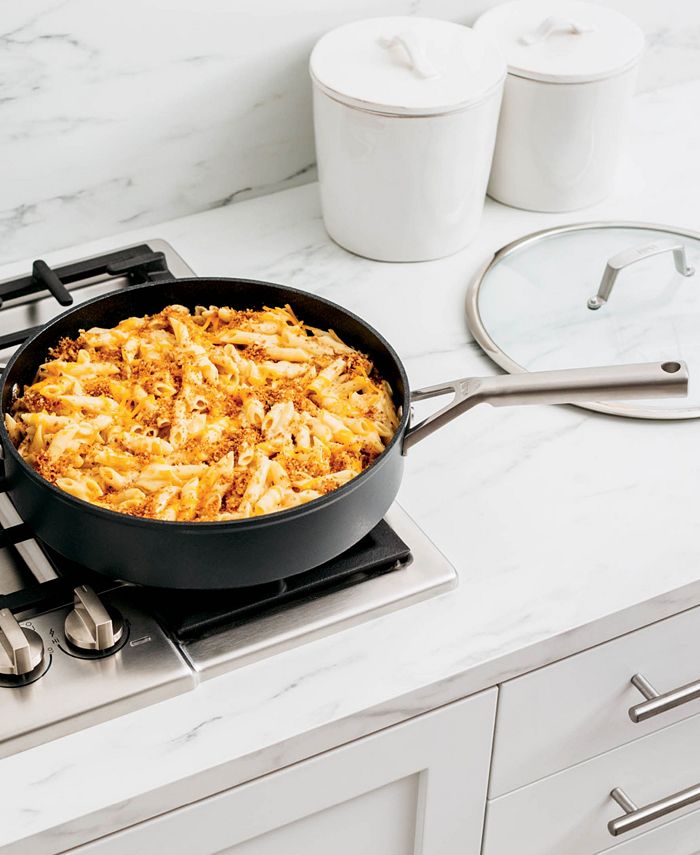 Ninja Foodi NeverStick Premium HardAnodized 3Quart Saute Pan with Glass Lid Macy's