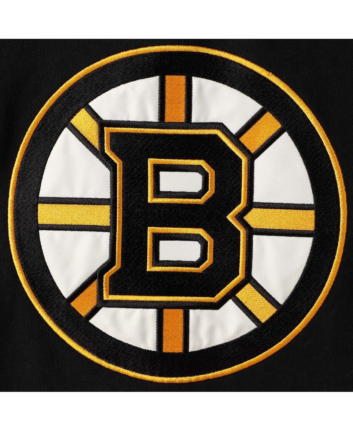 47 Brand Men's ' Brad Marchand Black Boston Bruins Player Lacer Pullover Hoodie In Black