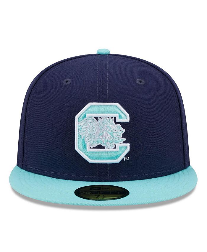 New Era Men's Navy, Light Blue South Carolina Gamecocks 59FIFTY Fitted ...