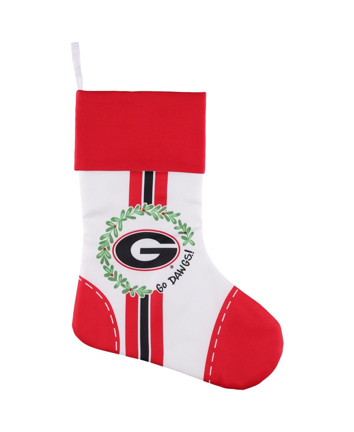 Georgia Bulldogs Christmas Stocking - Red, White