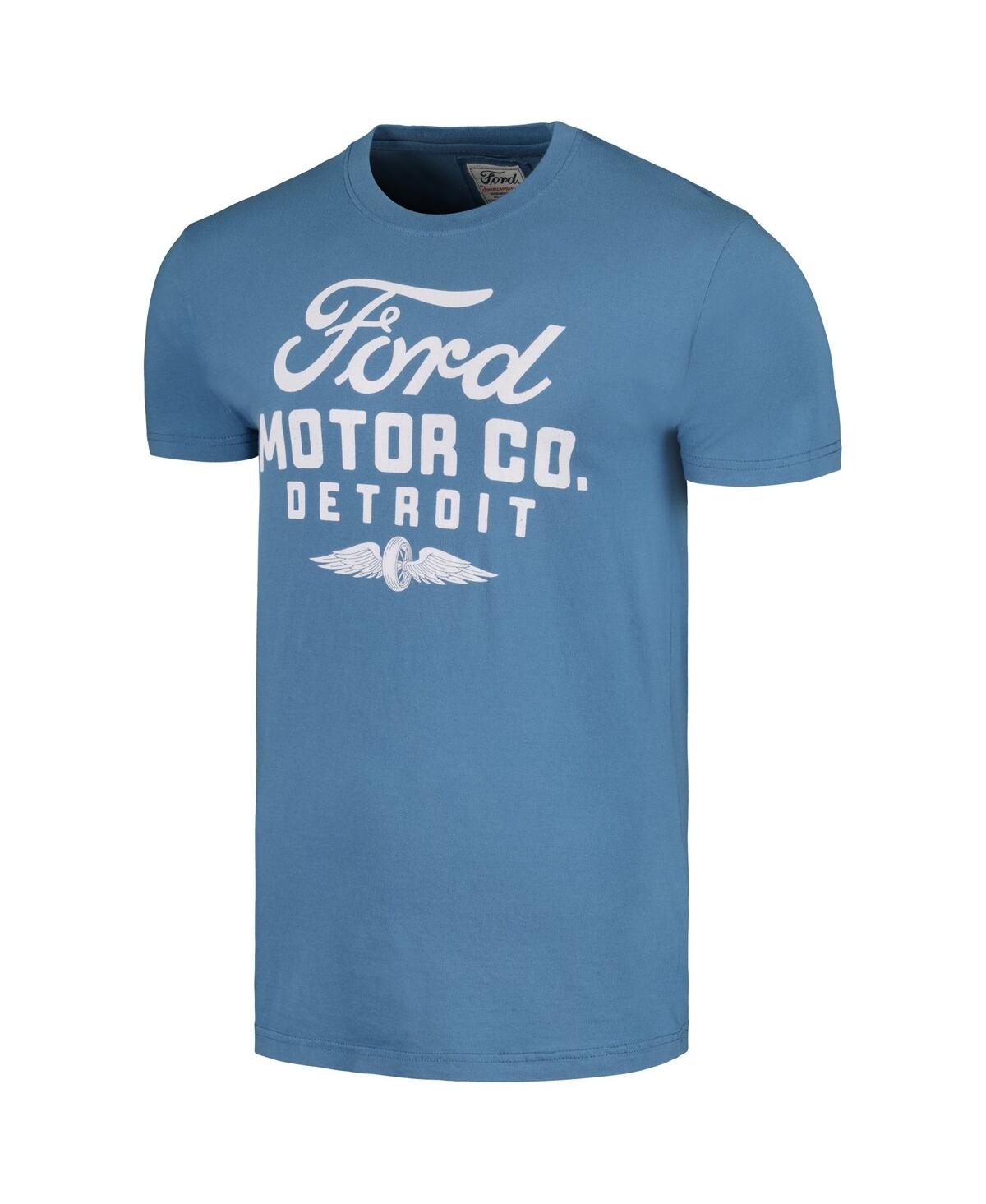 Men's American NeedleDistressed Ford Brass Tacks T-shirt - Blue
