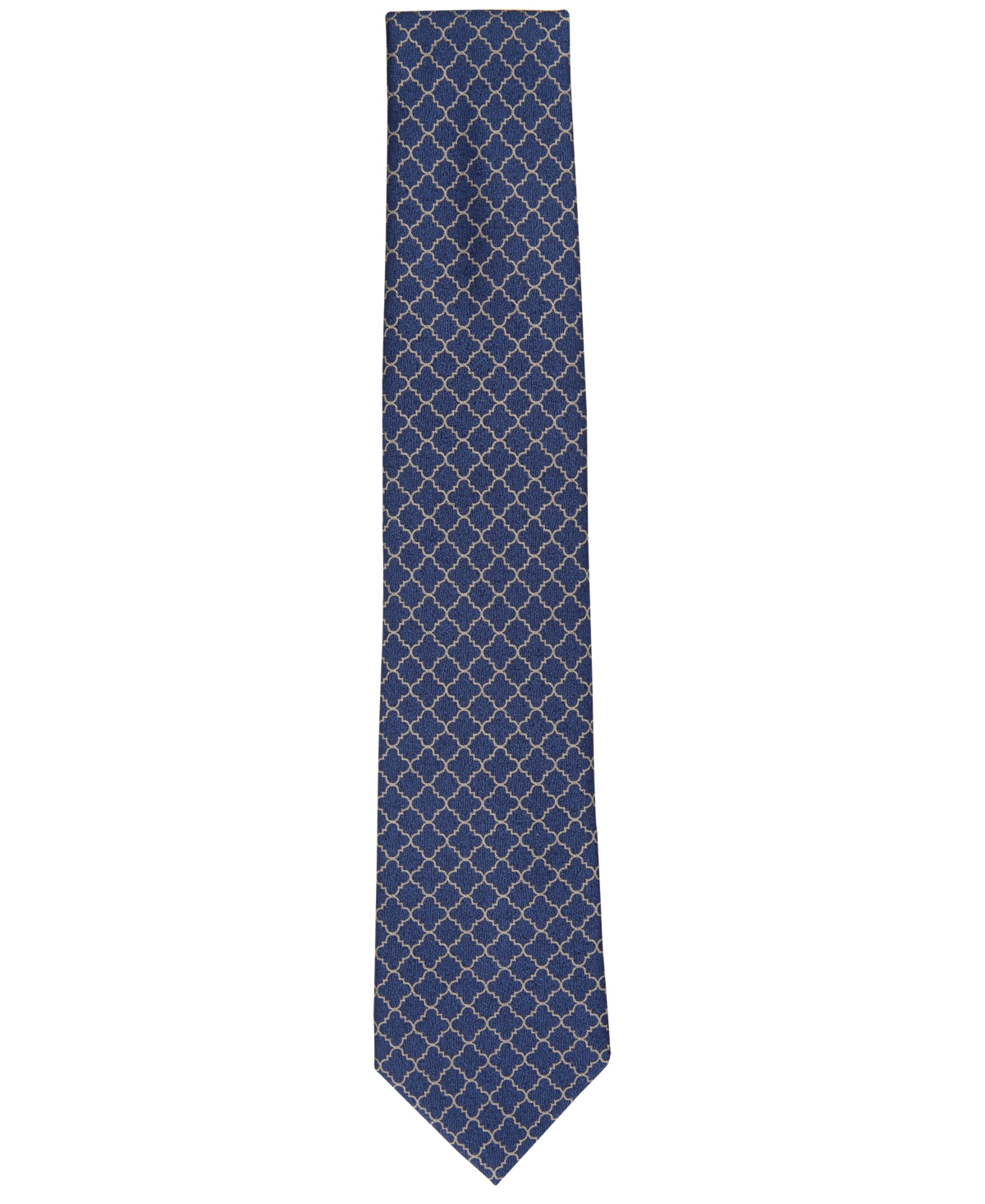 Shop Michael Kors Men's Connected Lattice Tie In Navy
