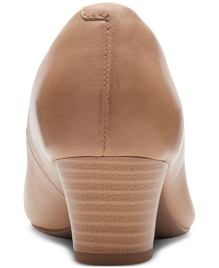 Clarks Women's Teresa Step BlockHeel Comfort Pumps Macy's