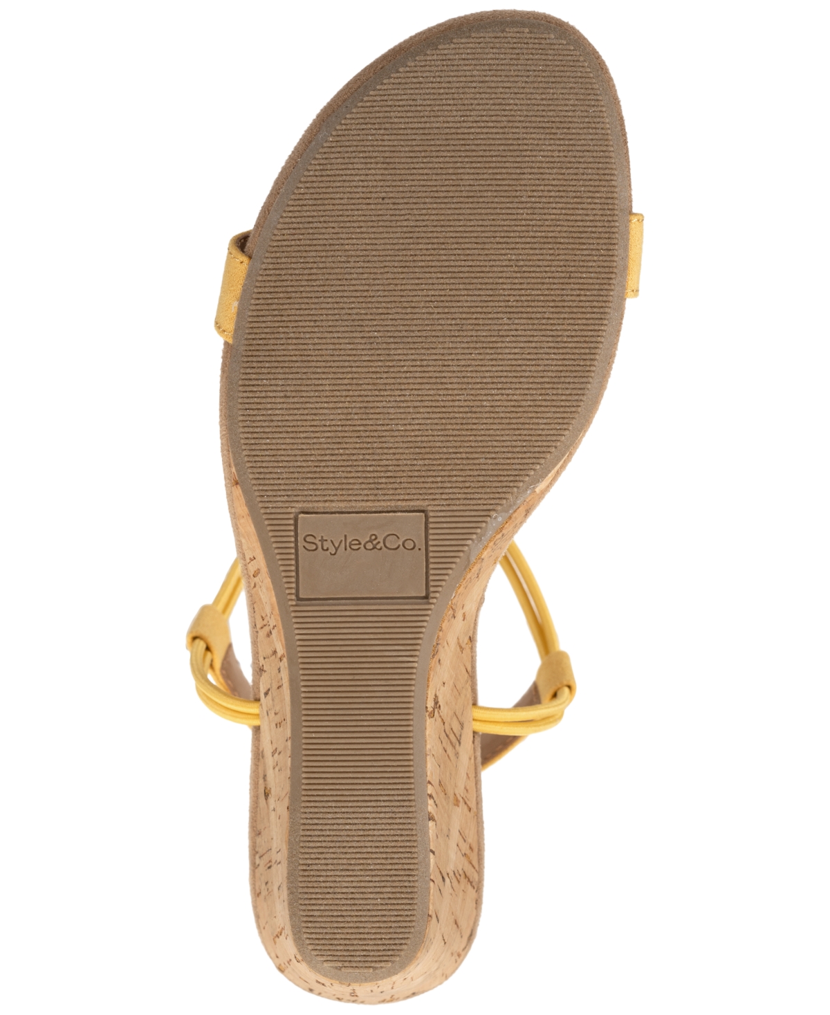 STYLE & CO WOMEN'S MULAN WEDGE SANDALS, CREATED FOR MACY'S 