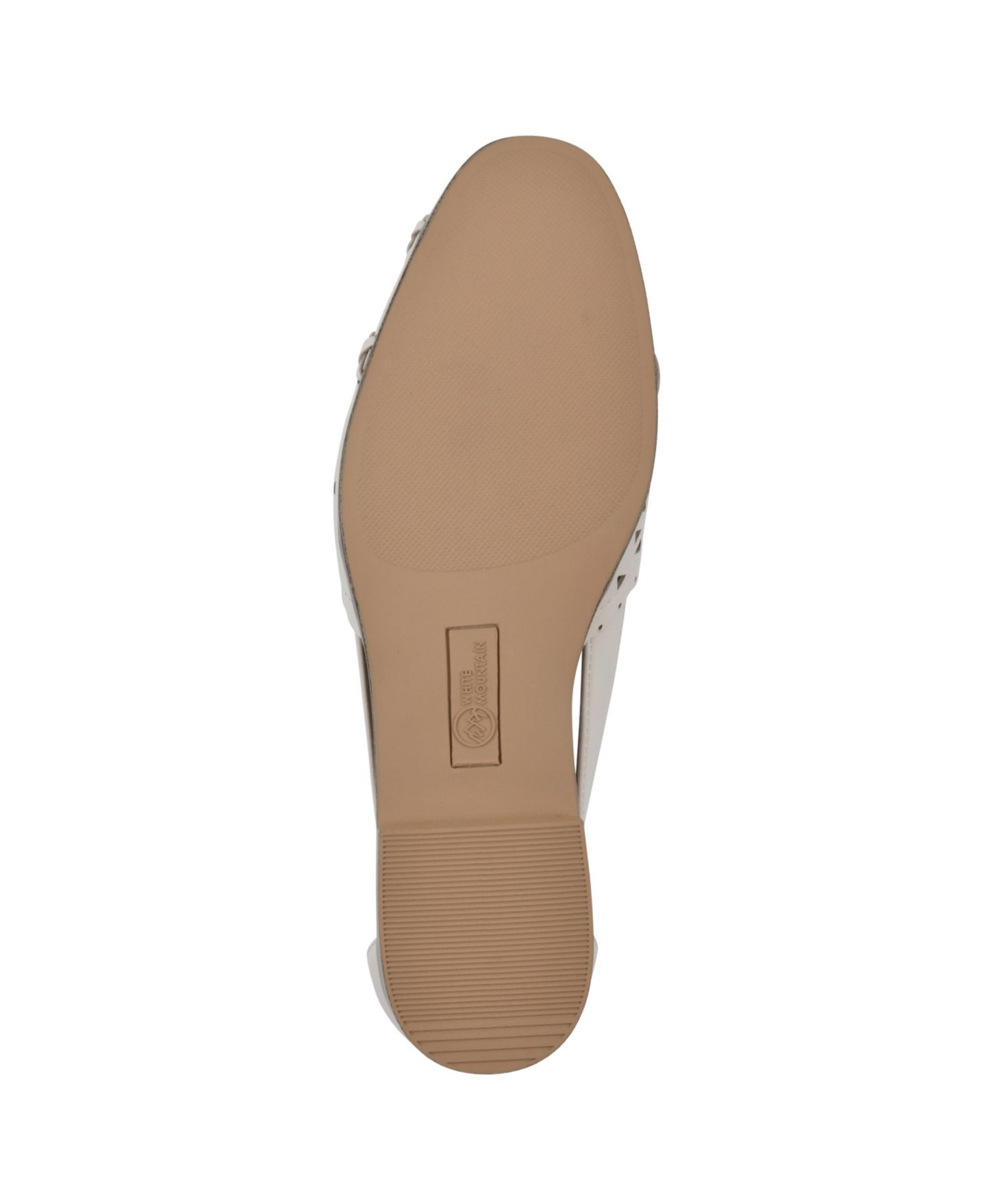 Женские балетки White Mountain Nobler Casual Flats, цвет: Яичная скорлупа гладкий — фото 5