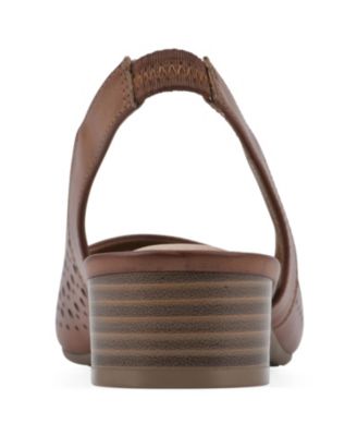 Women's Boronic Block Heel Slingbacks