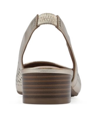 Women's Boronic Block Heel Slingbacks