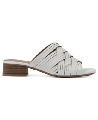 Sandales Slip-on White Mountain - Semelle Liège ? - Taille 9 US Femme - Occasion En Excellent état