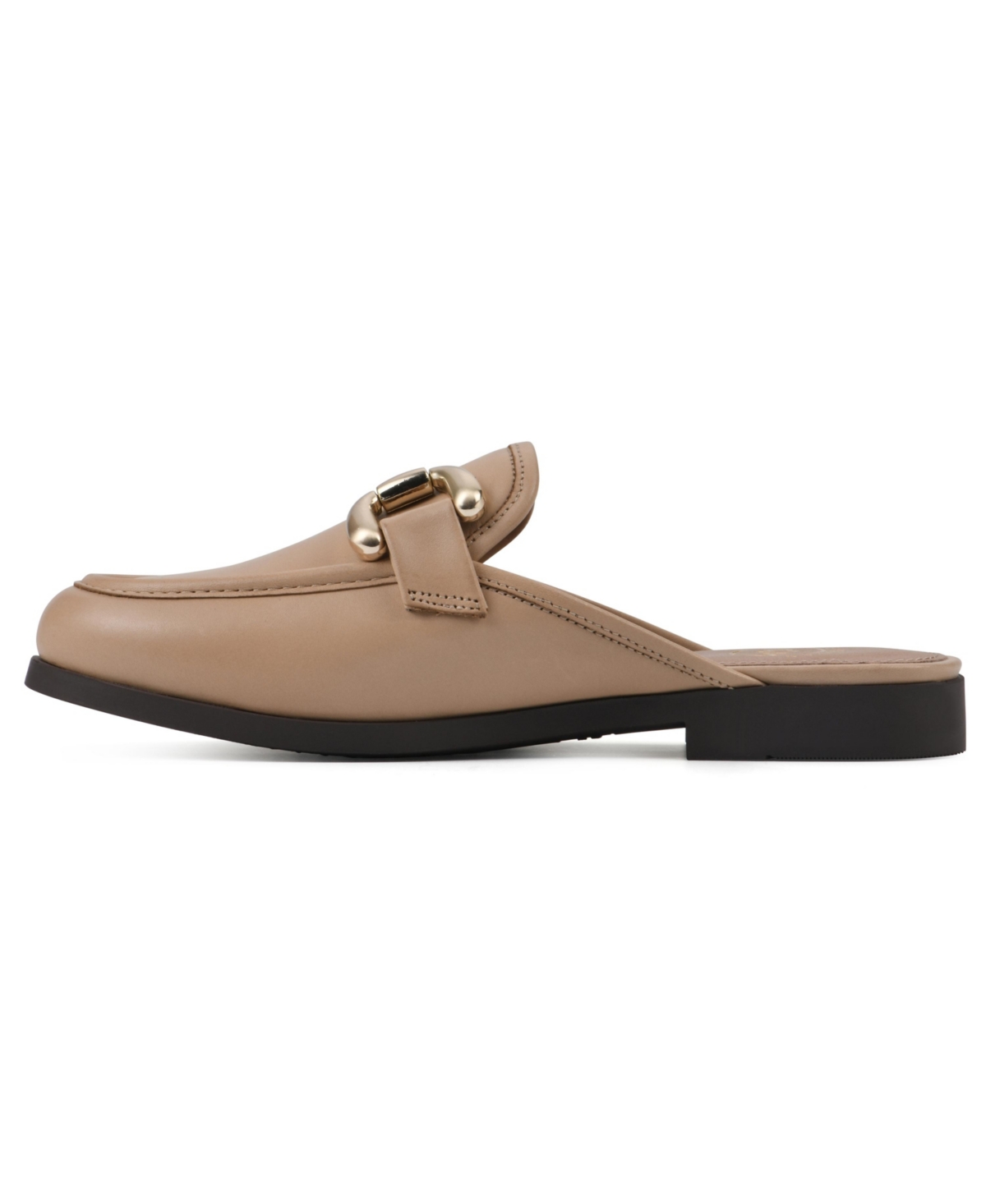 White Mountain Women's Castor Slip On Mule Loafers