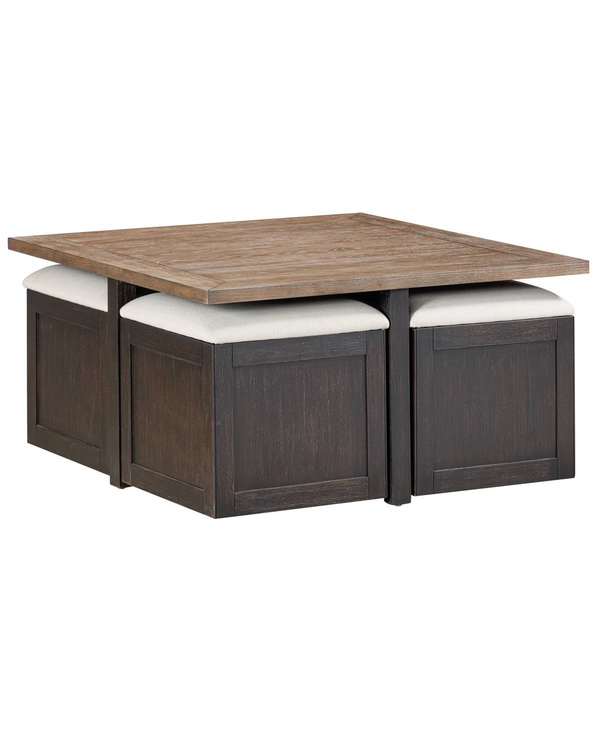 Dawnwood Wood Square Cocktail Nesting Table, Created for Macy's