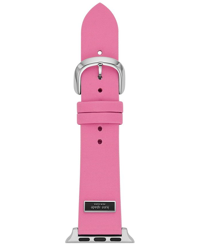 kate spade new york Women's Pink Nylon Band for Apple Watch, 38, 40, 41 ...