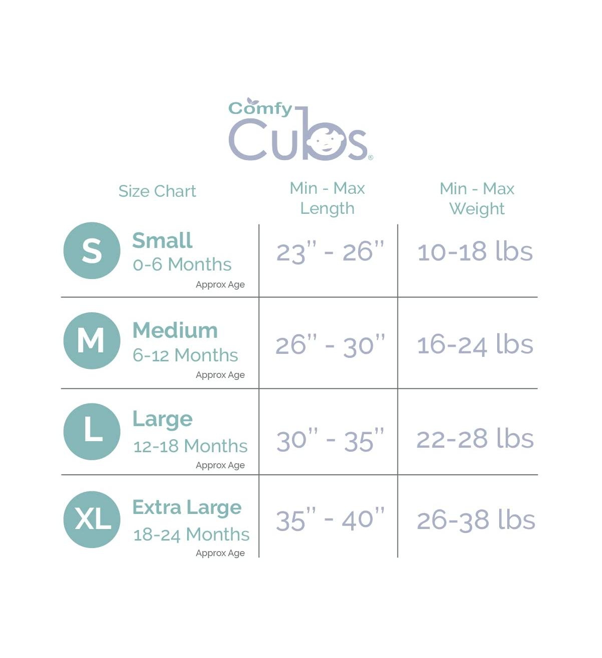 Comfy Cubs Baby Boys and Baby Girls Cotton Sleep Sacks