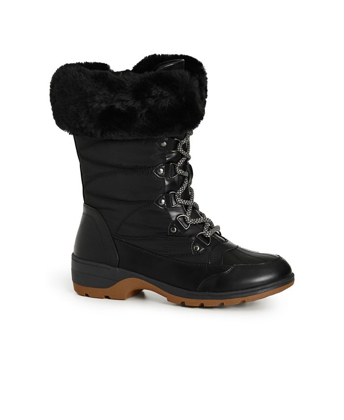 AVENUE Wide Fit Liv Cold Weather Boot - Macy's