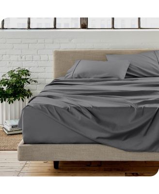 Bare Home Ultra-Soft Double Brushed Dual-Pocket Sheet Set California ...