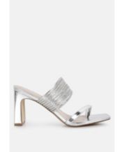 Silver sandals at macy's shop